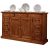 Credenza 2/P. e 9/C.