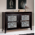 Credenza 2/a. 2/c. interni c/vetri acidati s/decoro